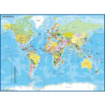 پازل 200 تکه راونزبرگر مدل Map of the World کد 12890