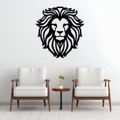 دیوارکوب مدل شیر فلزی کد zb9