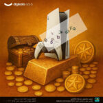 آویز حوله مینیاتور مدل 245