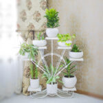 استند گلدان مدل دم طاووسی