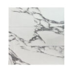 دیوارپوش مدل تایل بین کابینتی طرح سنگ مرمر پشت چسبدار بسته 11 عددی