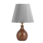 آباژور رومیزی مدل چوبی مهتاب کد 01