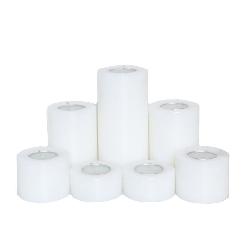 ae134278a7cd9e77a4805afa50e0054d شمعدان مدل استوانه ای کد 1234567777 مجموعه 7 عددی