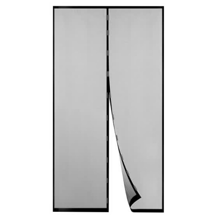 پرده توری مغناطیسی مدرن پوش مدل فایبر گلس نسوز کد 1249 سایز 90x230 سانتی متر