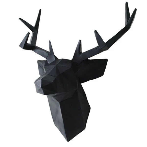 b0ea80dc8440d6fb1f3e5d48c4cb1331 دیوارکوب طرح دژاوو مدل گوزن چندضلعی