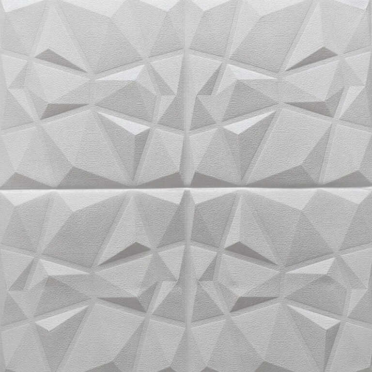 دیوارپوش مدل فومی پشت چسب دار طرح الماس بسته 10 عددی