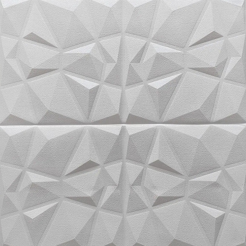 b10940d7cb6eec2830537e8e39512a75 دیوارپوش مدل فومی پشت چسب دار طرح الماس بسته 10 عددی