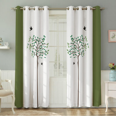 پرده نیروانا طرح مدرن  مدل مخمل کد 8394 سایز 140×280 سانتی متر