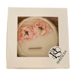 شمع دست ساز شینوا مدل پیونی