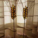 دکوری تیفانی گلس مدل خوشه گندم