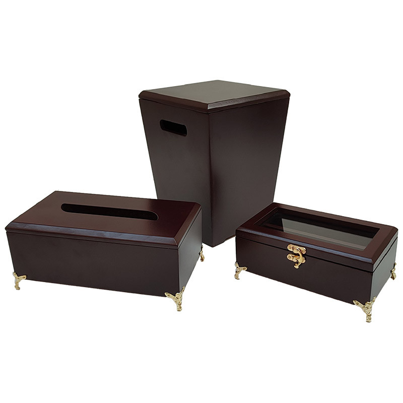 b3819b9feea5658754e333ea11eed845 ست سطل و جای دستمال کد 3021 به همراه جا کاردی