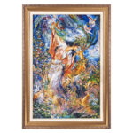 تابلو فرش دستباف سی پرشیا مدل مینیاتور رستن کد 903520