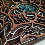 دیوارکوب مدل آذین 30