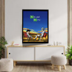 تابلو مدل Rick & Morty کد F-1050