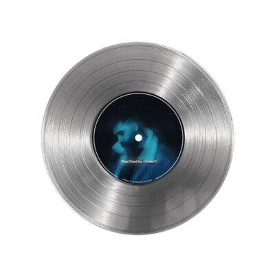 تابلو نیپ آرت طرح دیسک گرامافون مدل 9137 فریم نقره ای