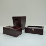 ست سطل و جای دستمال کد 3222 به همراه جعبه پذیرایی