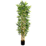 درختچه مصنوعی مدل بامبو خیزران طرح پنج شاخه