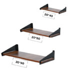 شلف دیواری دینیال مدل SET123 مجموعه 3 عددی