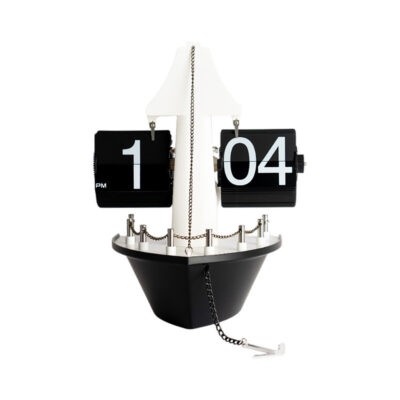 ساعت رومیزی مدل ورقه ای طرح کشتی TN-108