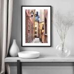تابلو مدل Old Town Stockholm کد 248901990
