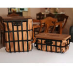 ست سطل و جای دستمال مدل carolina