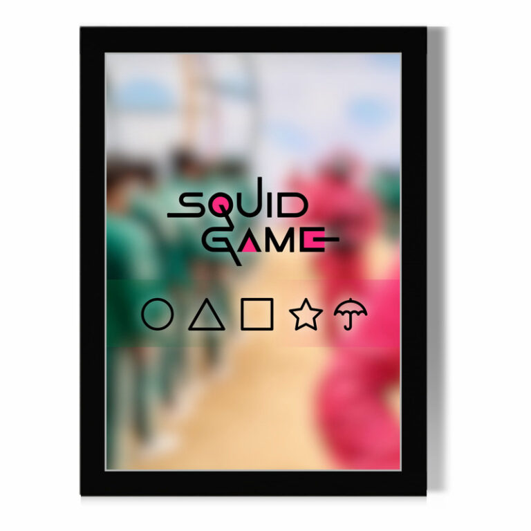 تابلو  مدل اسکویید گیم کد BSQGS9