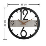 ساعت دیواری کوارتز مدل سکه مدل 126