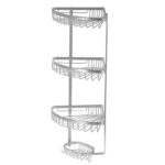 قفسه حمام مدل کنج خورشیدی سه طبقه کد AL3