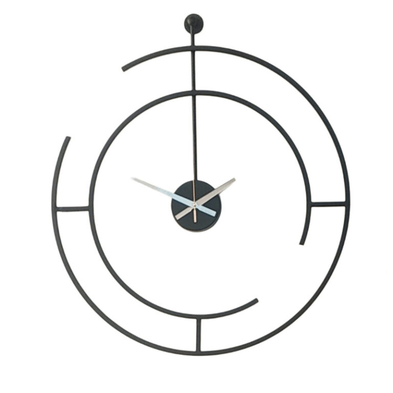 ساعت دیواری مدل فلزی طرح مینیمال