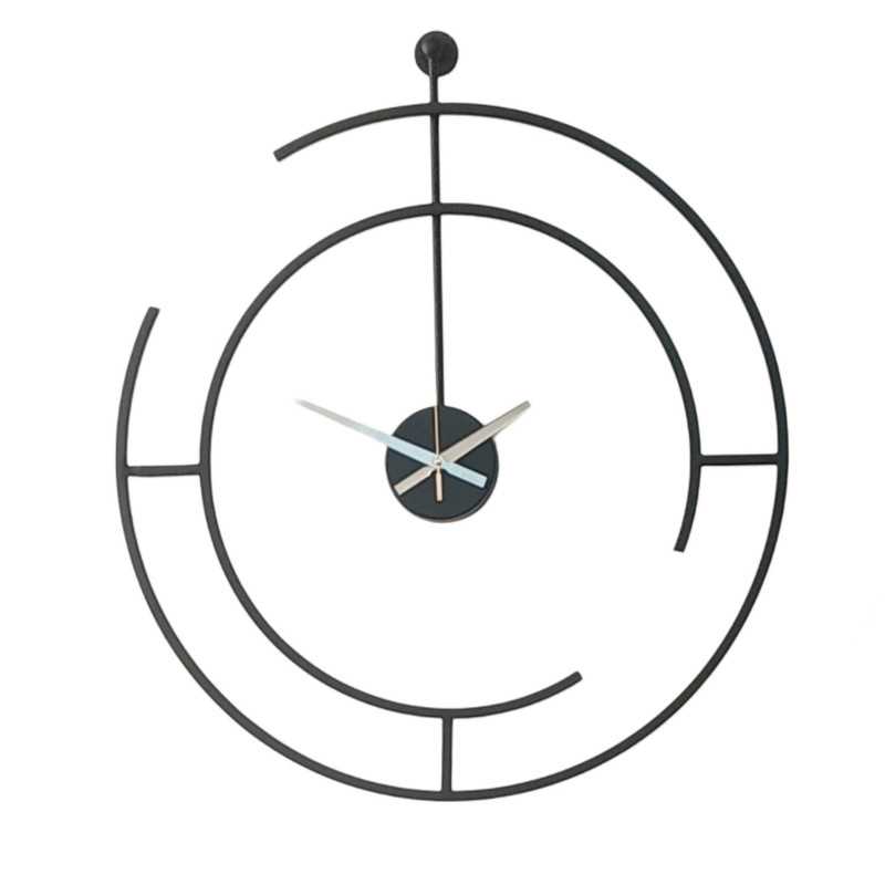 b98455e3d17a1be7e63ad28e0984979e ساعت دیواری مدل فلزی طرح مینیمال