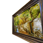 تابلو فرش دستبافت طرح کوچه باغ کد ۲۷۸۱۳۲۶