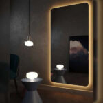 آینه الف طرح بک لایت مدل نوستالژی کد 40-140