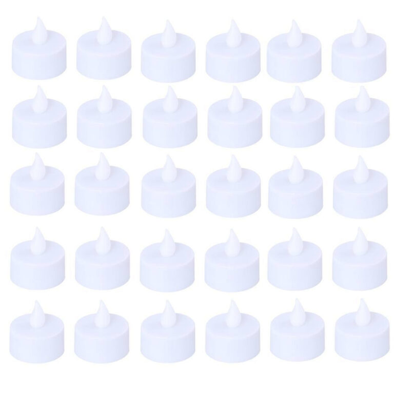 شمع ال ای دی وارمر مدل Flashing مجموعه 24 عددی