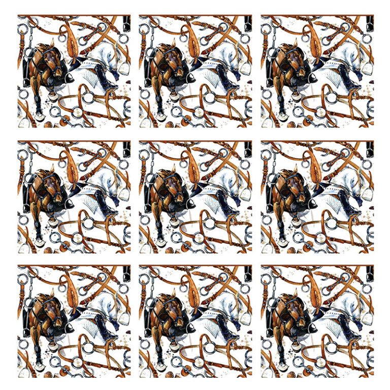 رومیزی مدل مخمل کد M00200 بسته 9 عددی