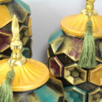 ظرف دکوری مدل درب دار مجموعه 3 عددی