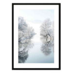 تابلو مدل Frosty winter کد 248901507