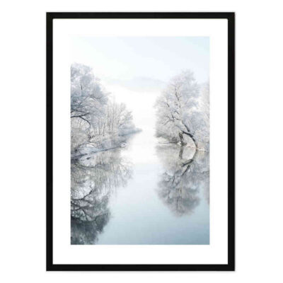 تابلو مدل Frosty winter کد 248901507