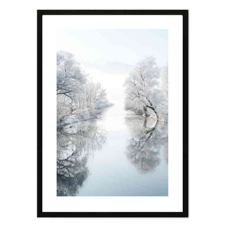 تابلو مدل Frosty winter کد 248901507