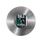 تابلو نیپ آرت طرح دیسک گرامافون مدل 9145 فریم نقره ای