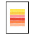 تابلو مدل Sunset gradient کد 248901807