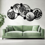 دیوارکوب طرح برگ انجیری