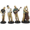 مجسمه مدل نوازنده مجموعه 4 عددی