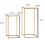 استند گلدان مدل NA- 20499 مجموعه 2 عددی