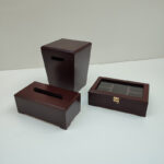 ست سطل و جای دستمال کد 3222 به همراه جعبه پذیرایی