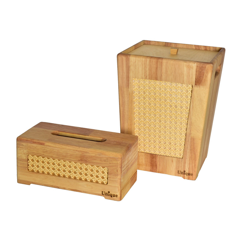 c3793339b7d9ca0490bc0a01a77dda56 ست سطل و جای دستمال کاغذی یونیک کد 2969-UN