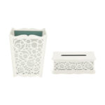 ست سطل و جای دستمال کاغذی مدل 193