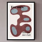 تابلو مدل Liquid shapes 2 کد 248901568