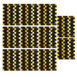 دیوارپوش مدل تایل بین کابینتی پشت چسبدار کد 20045 بسته 11 عددی