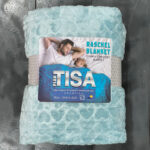 پتو شادیلون مدل TISA HEART سایز 220x200 سانتی متر