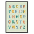 تابلو مدل Dinosaur alphabet کد 248901976